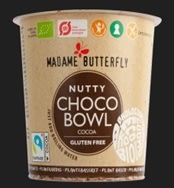 Madame Butterfly Øko Nutty Choco Bowl, 55 g
