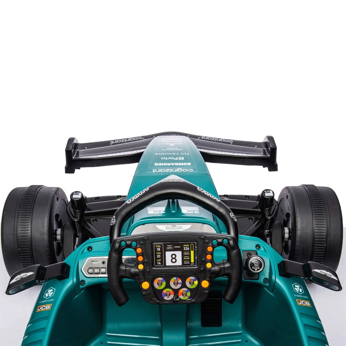 NORDIC PLAY Elbil Formel 1 Aston Martin 4x12V