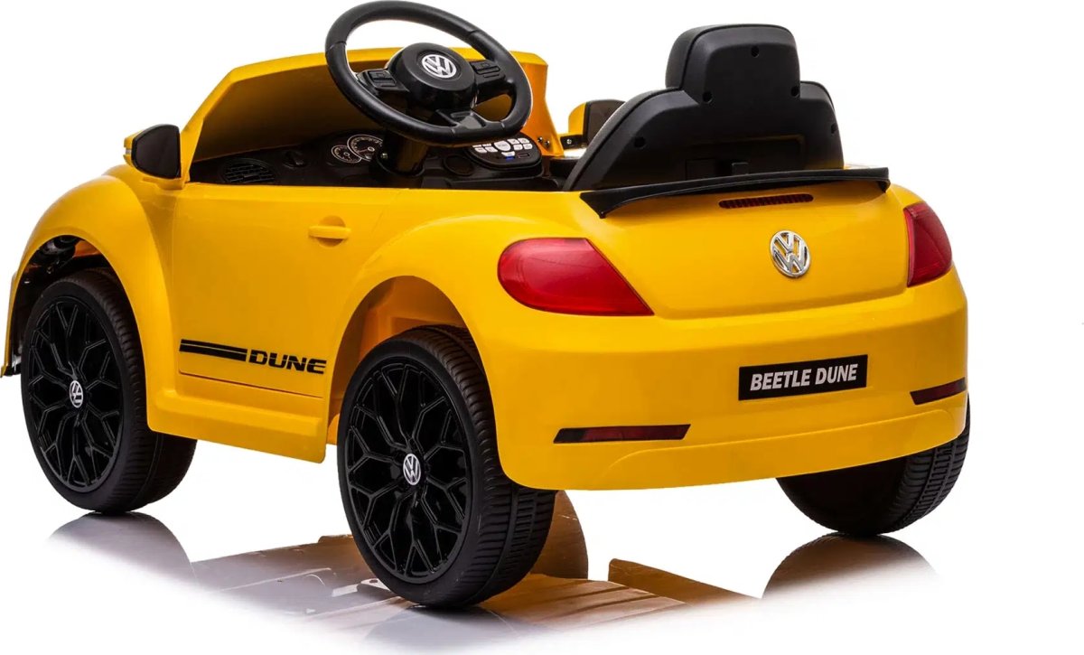 NORDIC PLAY Elbil VW Beetle Dune 2 x 10,8V, gul