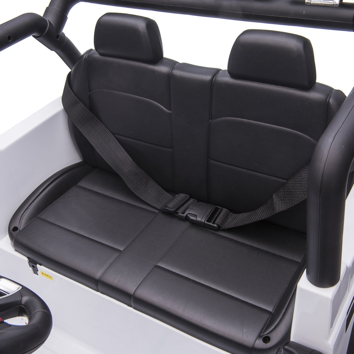 NORDIC PLAY Elbil Offroader 4x12,8V, hvid