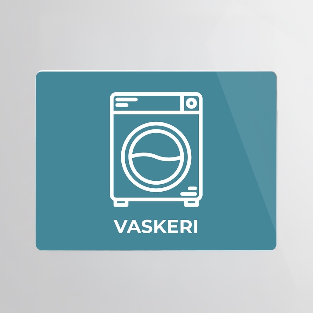 Skilt | Rektangel | 12 x 9 cm
