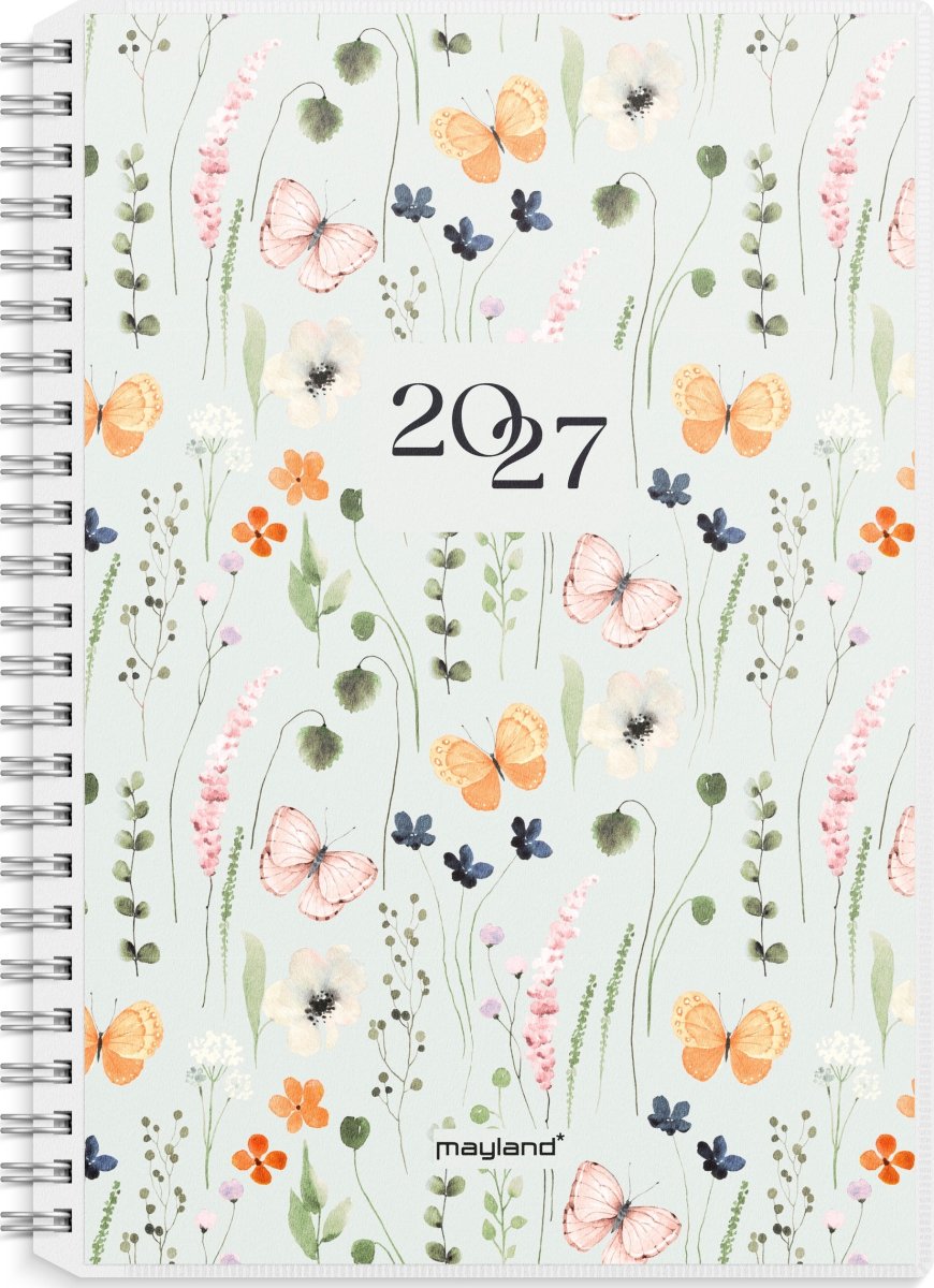 Mayland 2027 Ugekalender, højformat, 4 ill.