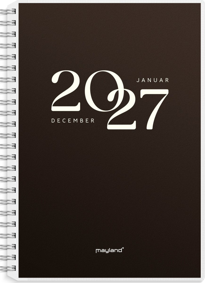 Mayland 2027 Ugekalender, højformat, 4 ill.