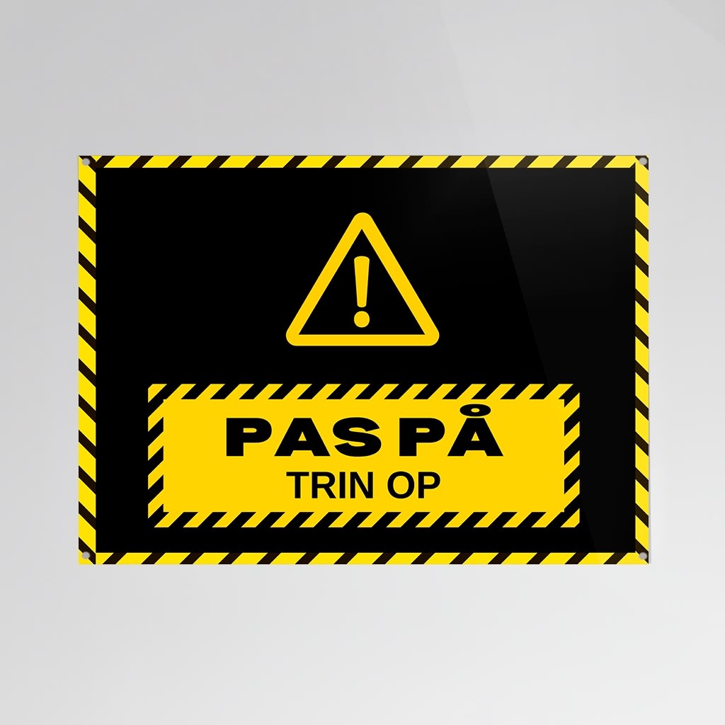 Skilt | Rektangel | 25,5 x 20,3 cm