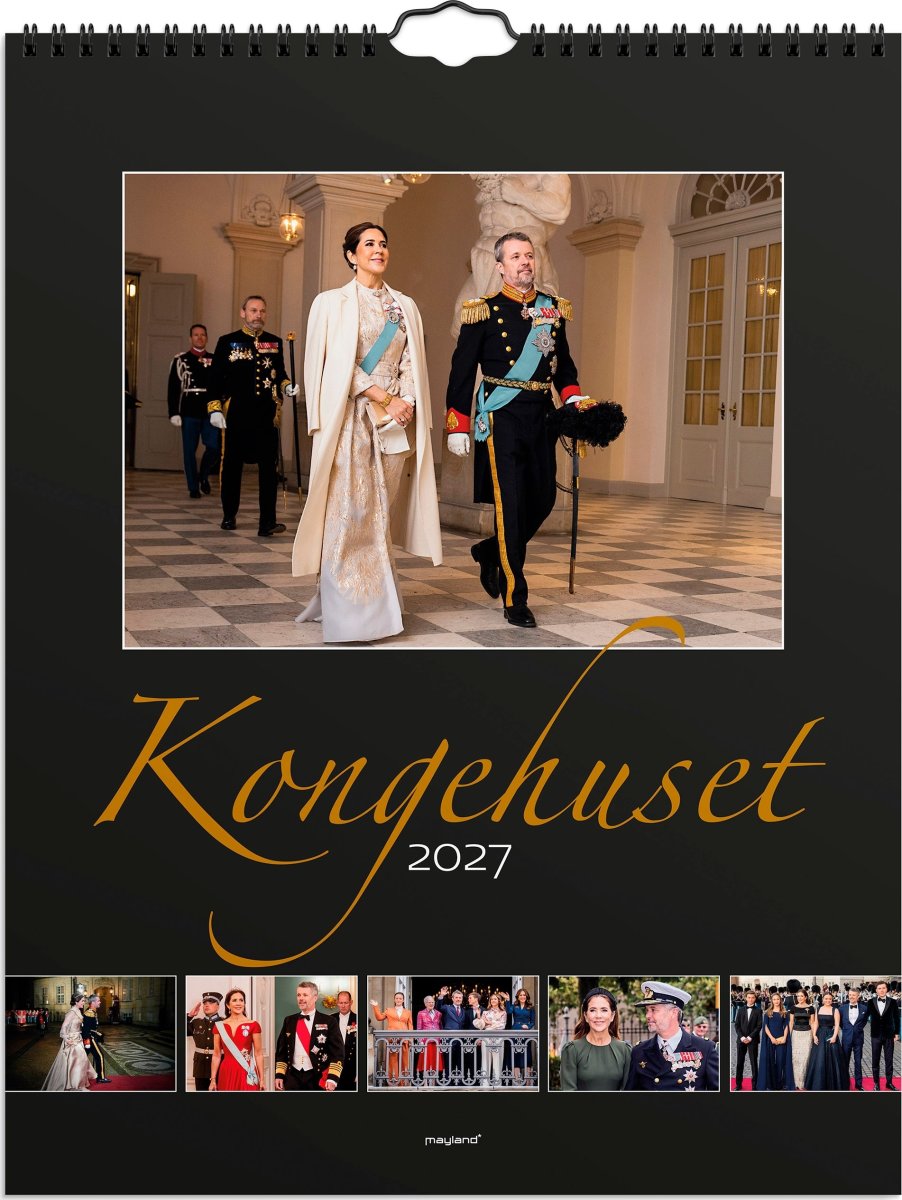 Mayland 2027 Vægkalender, kongehuset
