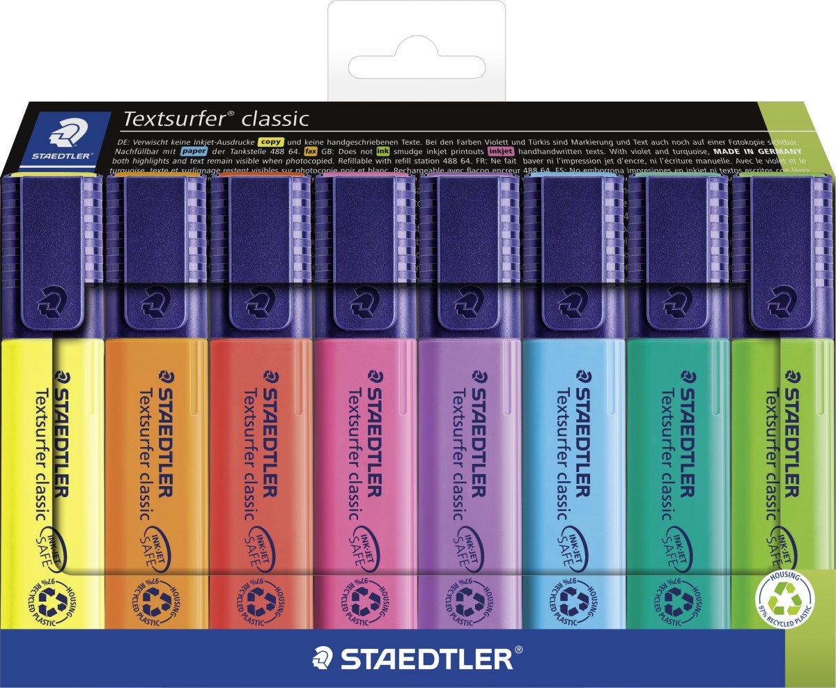 Staedtler Highlighter | 8 farver