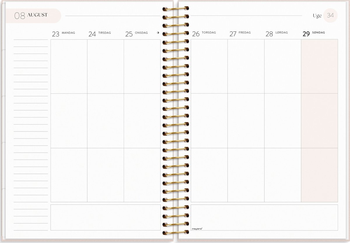 Mayland 2027 Kalender, Life Organizer