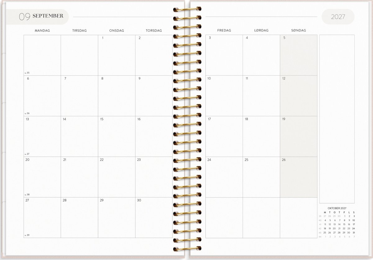 Mayland 2027 Kalender, Life Organizer