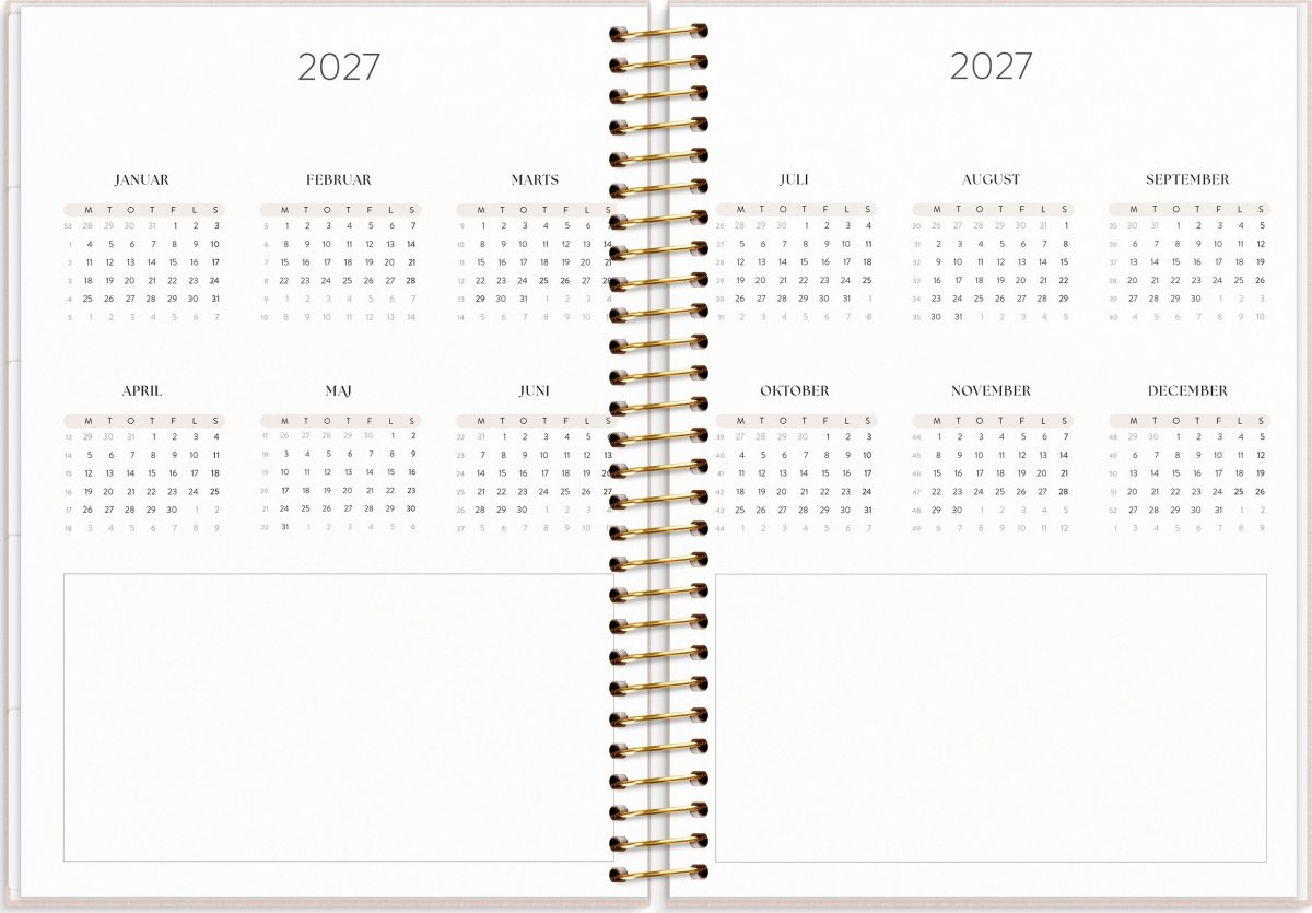 Mayland 2027 Kalender, Life Organizer