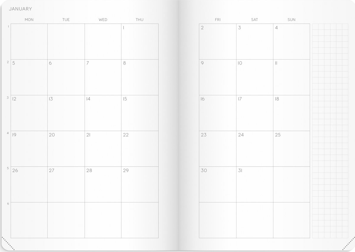 Mayland Kalender 2027, Masume
