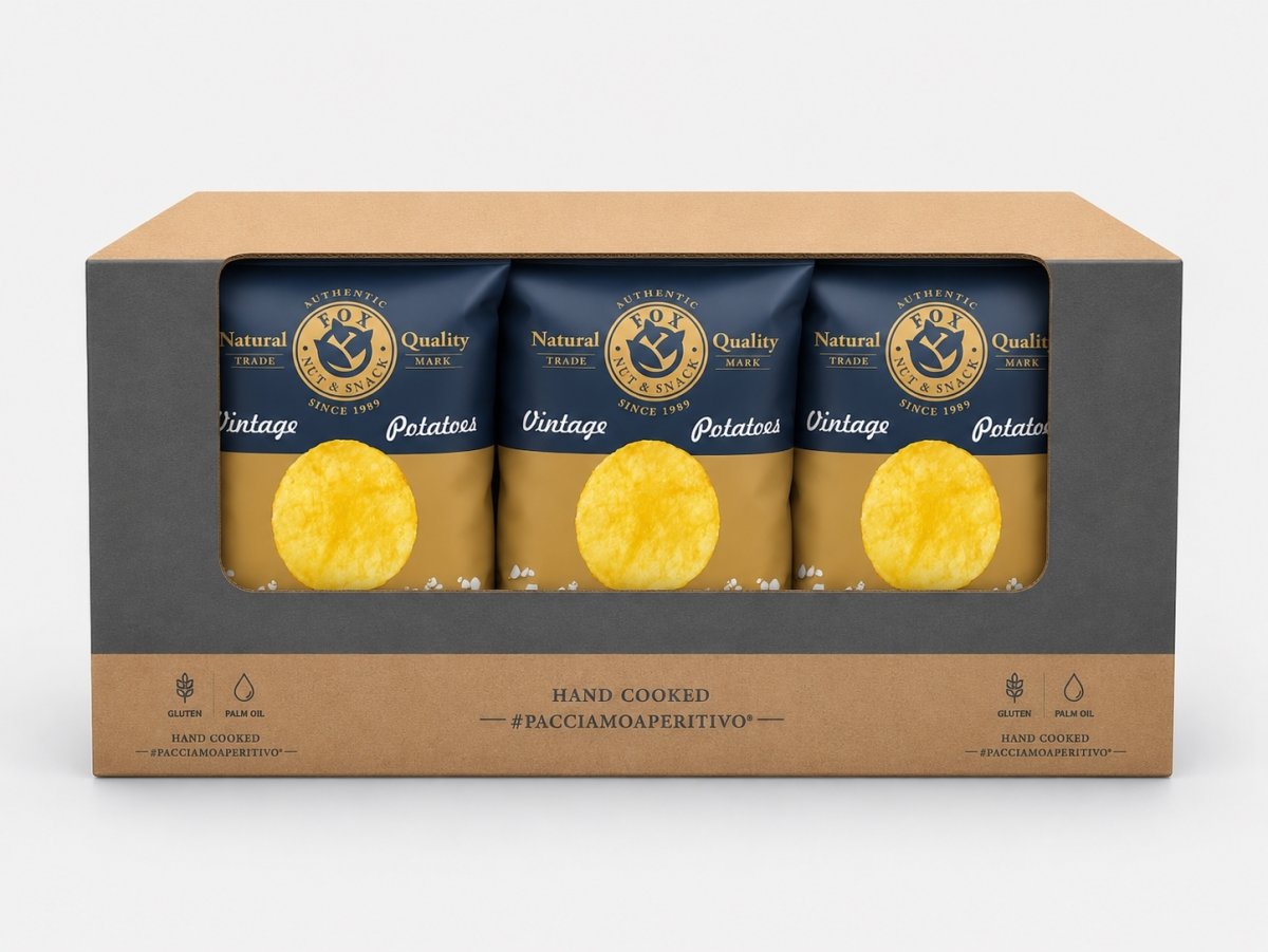 Vintage chips med Havsalt, 40 g