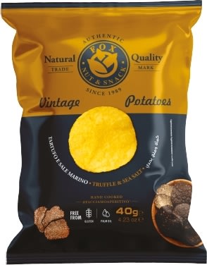 Vintage chips med Trøffel og Havsalt, 40 g