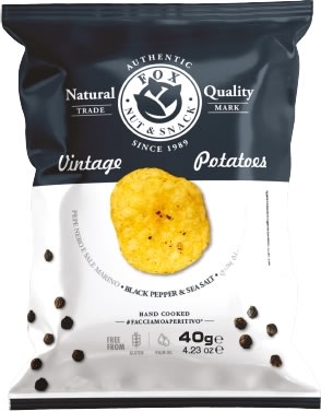 Vintage chips med Salt & Peber, 40 g