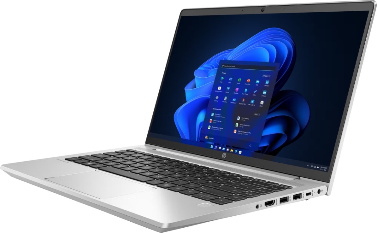 HP ProBook 445 G9 14” bærbar computer, sølv