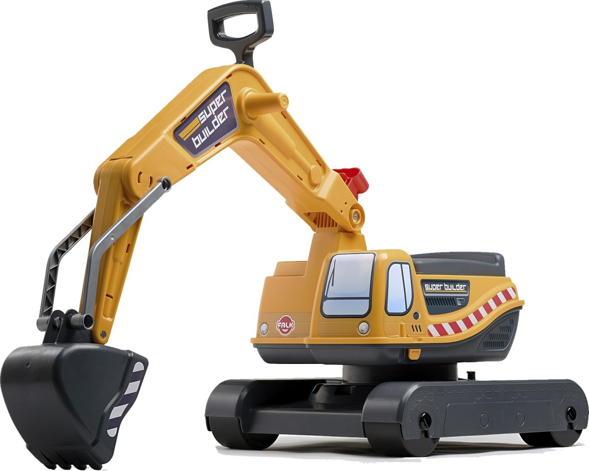 FALK Super Builder gravemaskine, gul