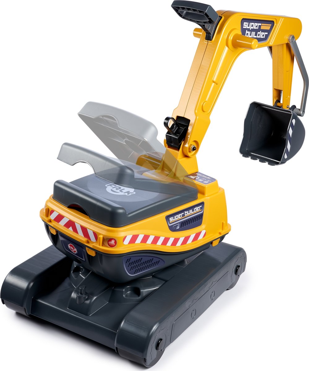 FALK Super Builder gravemaskine m/vogn, gul