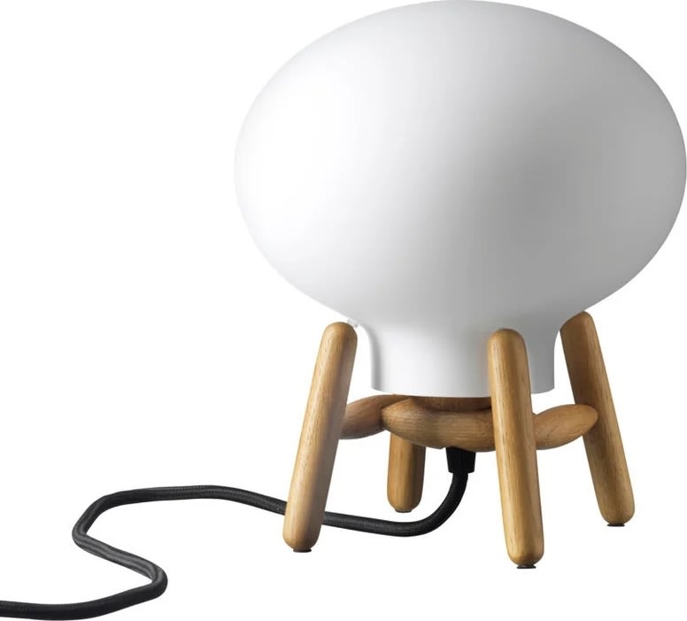 FDB Møbler U6 Hiti Mini Bordlampe, eg