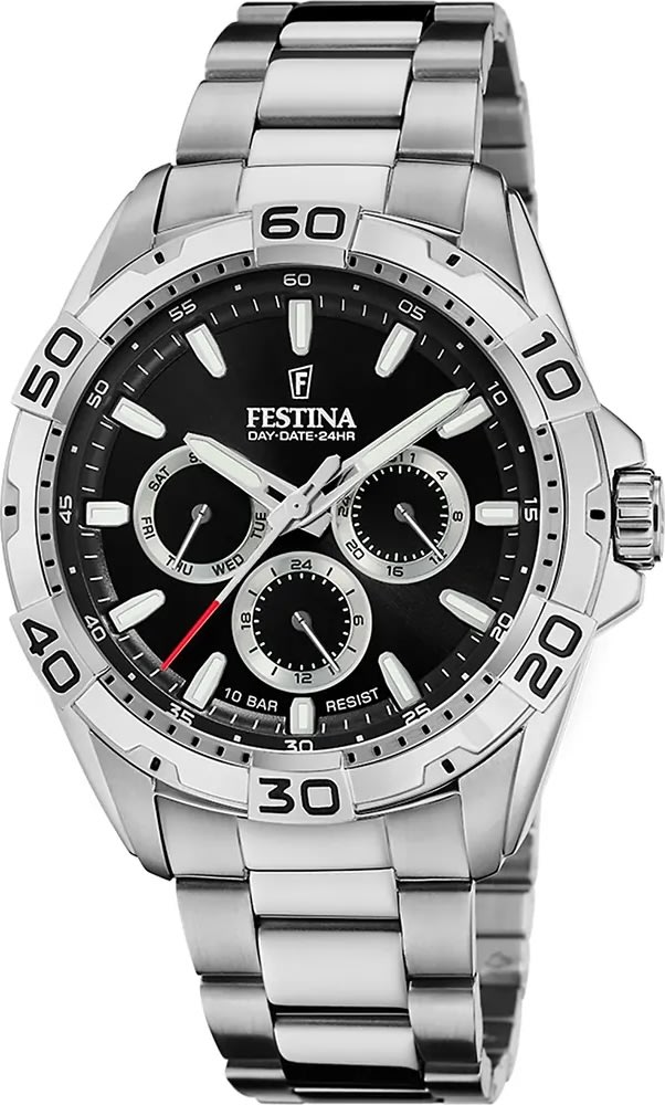 FESTINA Chronograph Herreur, Quartz, Ø44,7mm