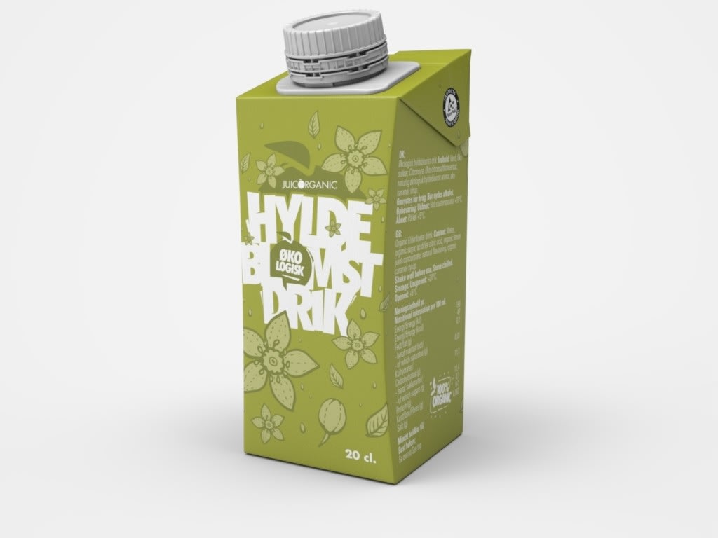 JuicOrganic Økologisk Hyldeblomstdrik, 20 cl