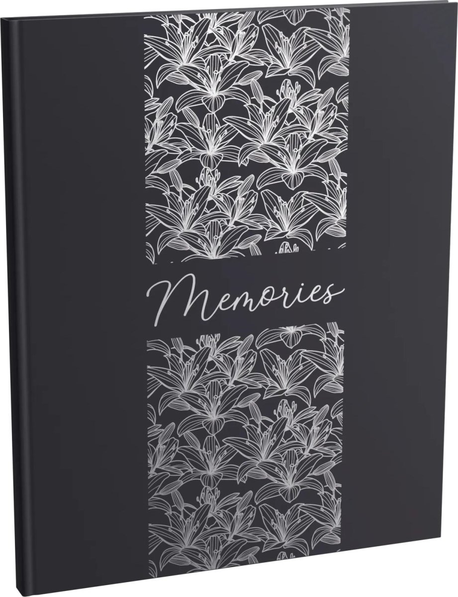 Exacompta Memories Gæstebog, sort