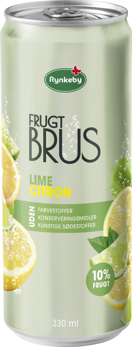 Rynkeby BRUS Citron/Lime, 0,33 l