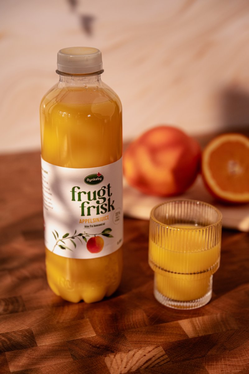 Rynkeby Frugtfrisk Appelsinjuice, 0,85 l