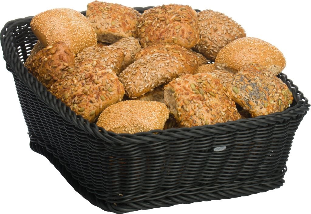 Westmark Saleen Brødkurv t/buffet, sort, 42x50 cm
