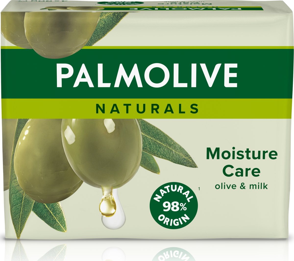 Palmolive Naturals Fast håndsæbe Olive, 4-pak