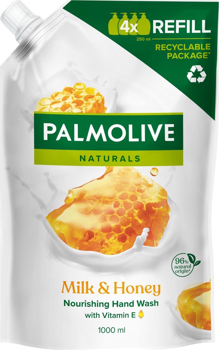Palmolive Håndsæbe refill | Milk & Honey | 1000 ml