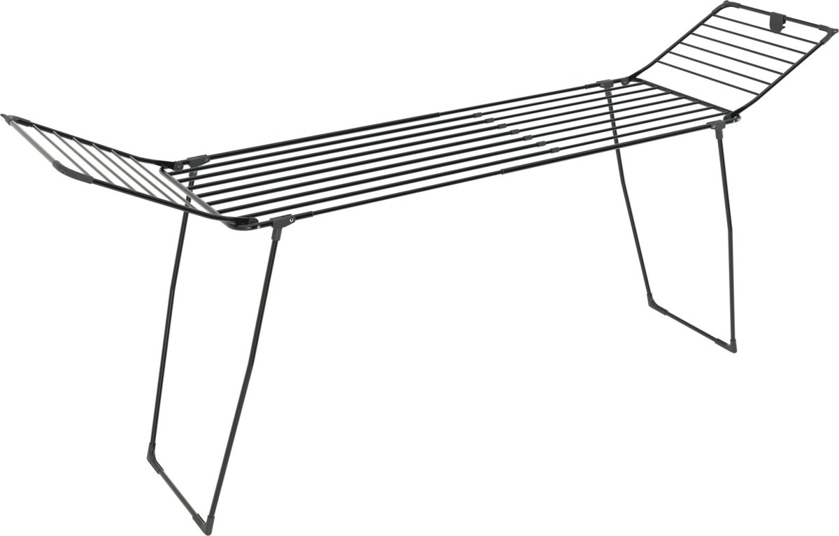 Tørrestativ, teleskop 195 - 260cm, Sort. 25m