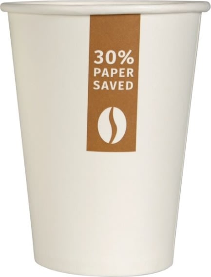Papkrus, 30% paper saved, hvid, 36 cl, 50 stk.