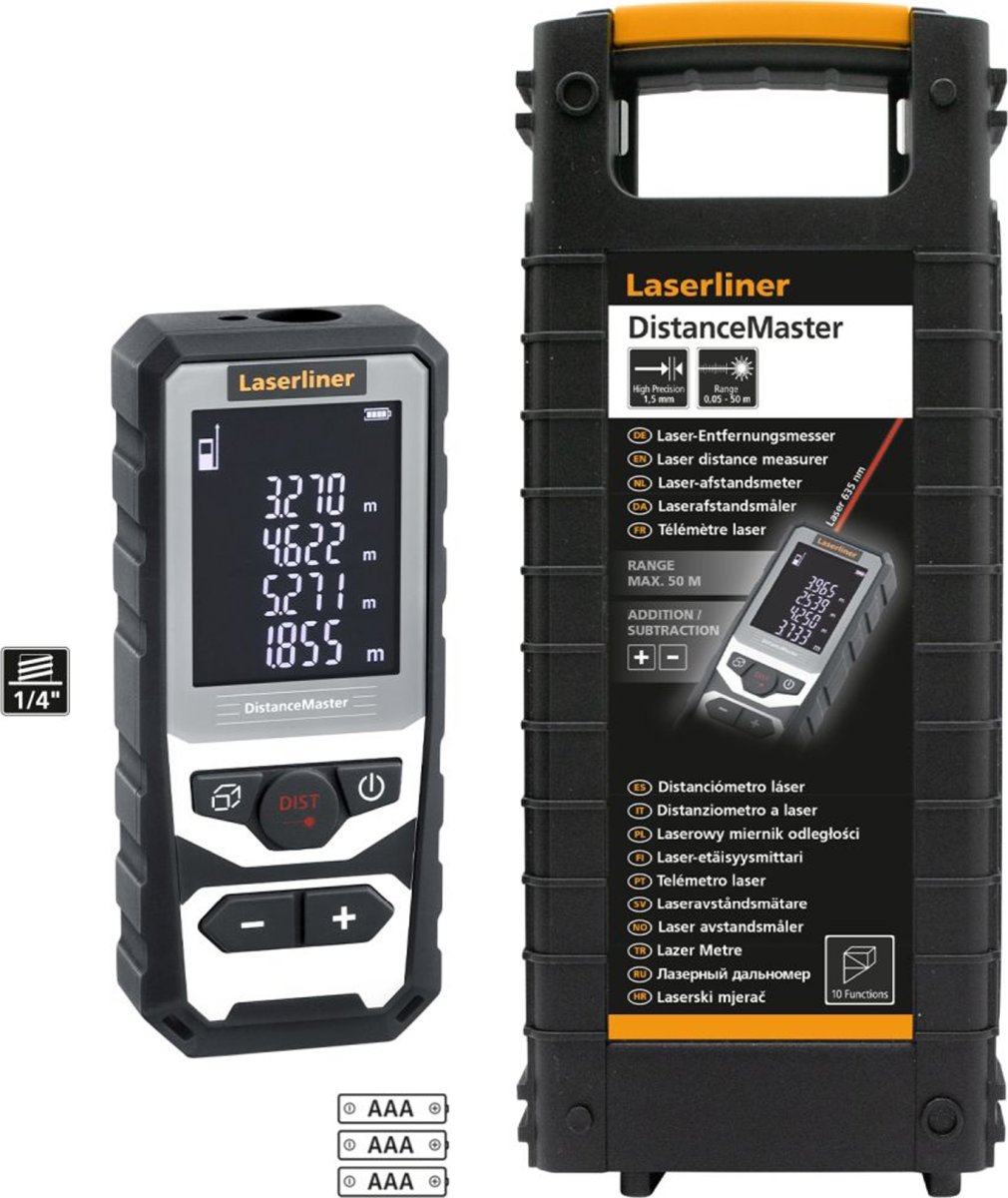 Laserliner DistanceMaster 50 afstandsmåler