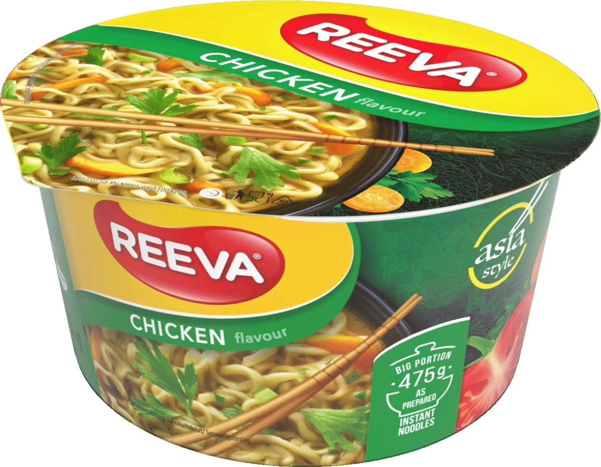 Reeva Instant Nudler Kylling, 75 g