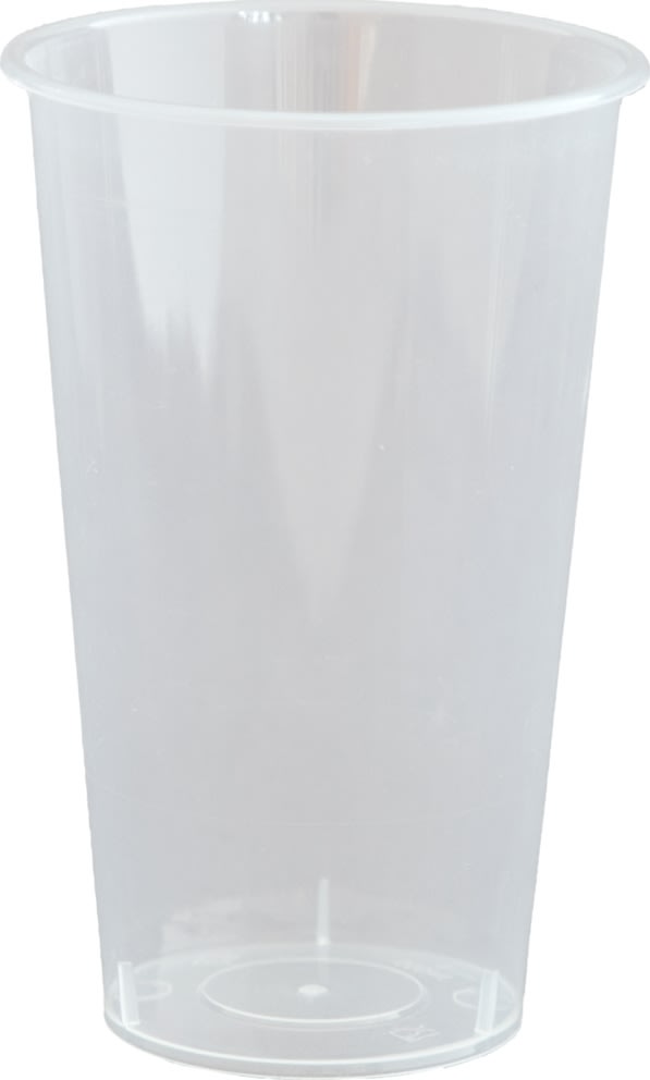 Plastikglas, Flergangsbrug, Klar 40 cl, 25 stk.