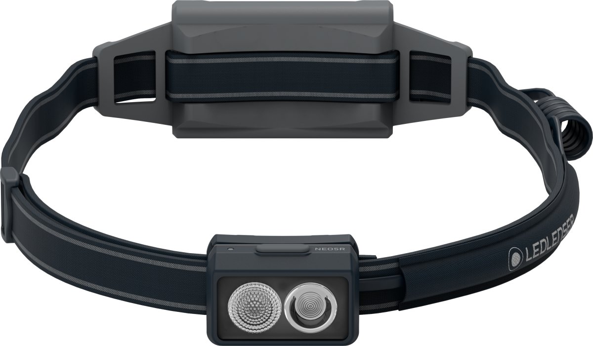 Ledlenser NEO5R Pandelampe t/Løb, sort/grå