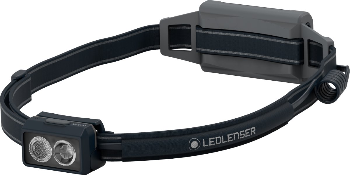 Ledlenser NEO5R Pandelampe t/Løb, sort/grå