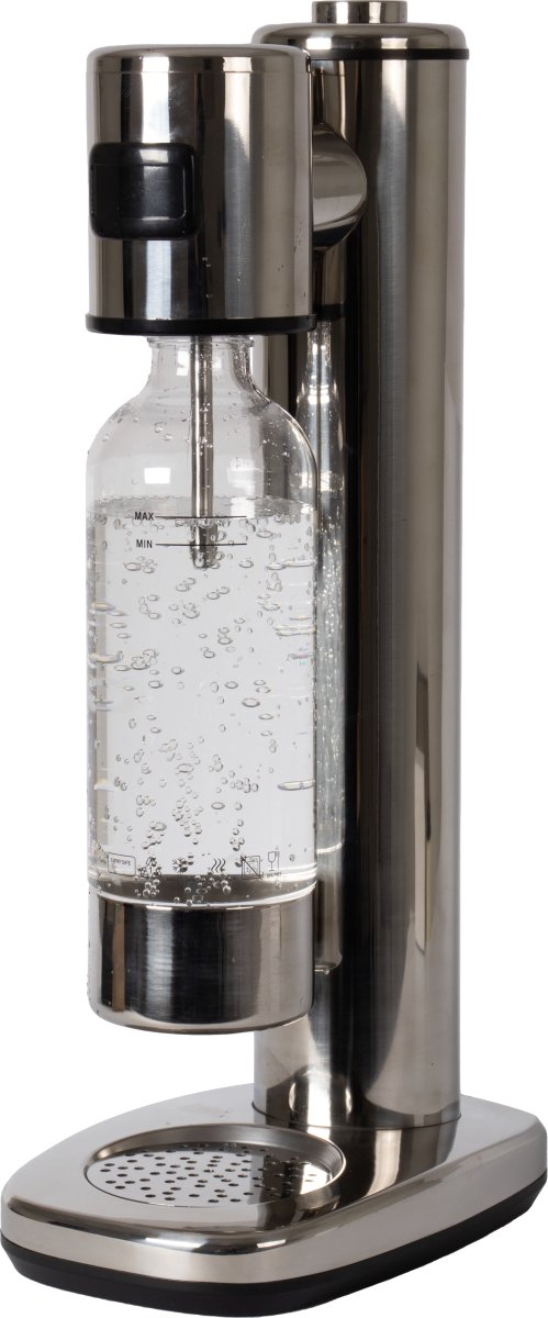 byGaard Sodavandsmaskine m. 1 ltr. flaske, stål