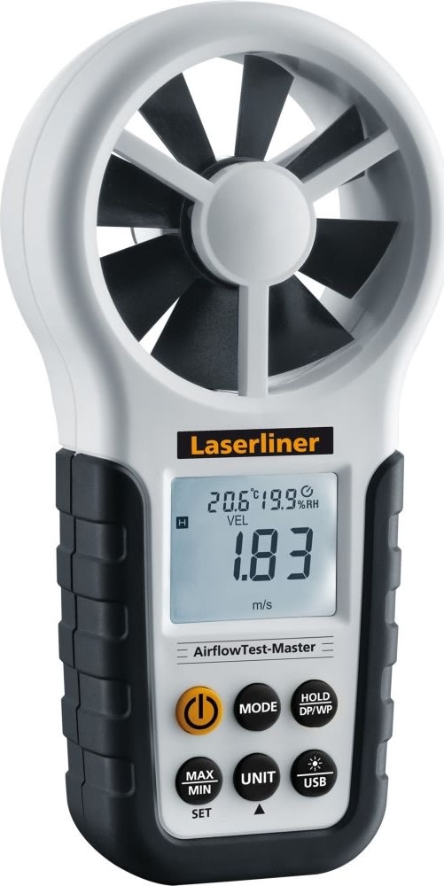 Laserliner AirflowTest-Master vindmåler/anemometer
