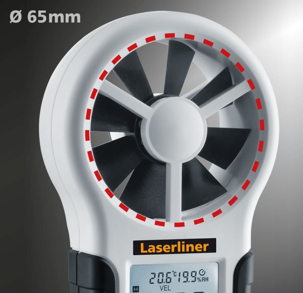 Laserliner AirflowTest-Master vindmåler/anemometer