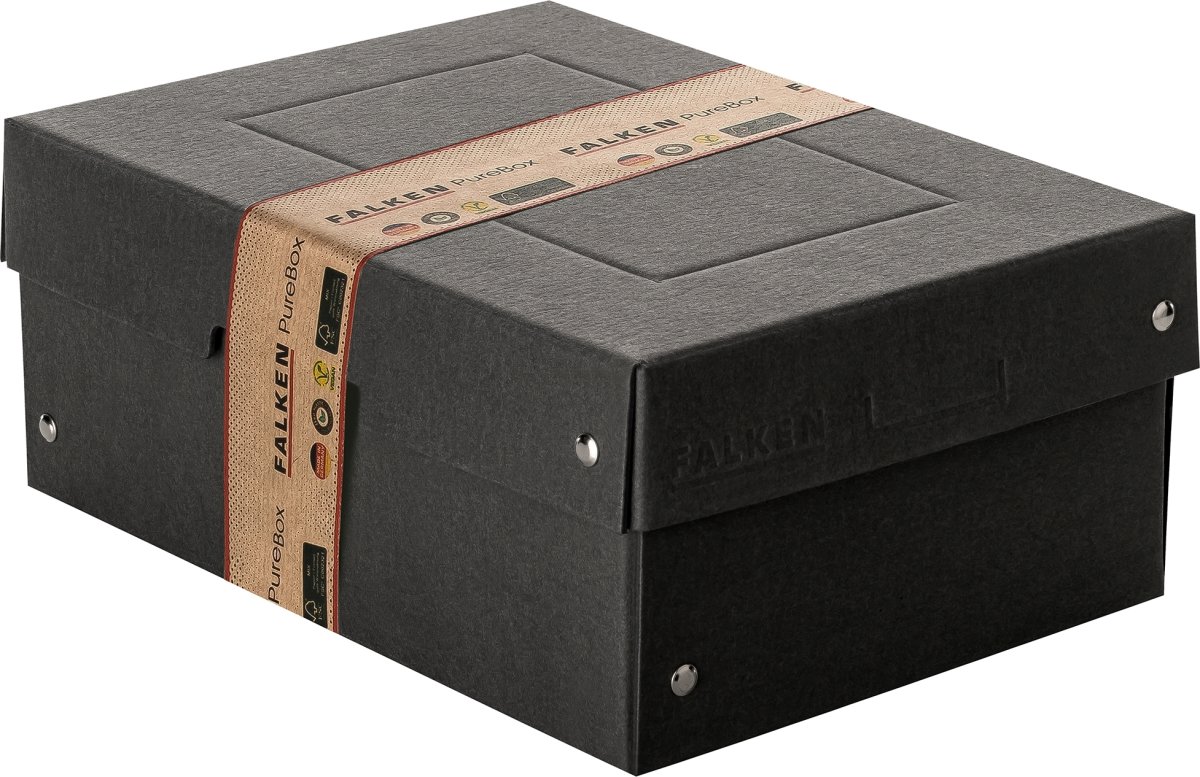 Exacompta Pure Box, A5, H100mm, sort