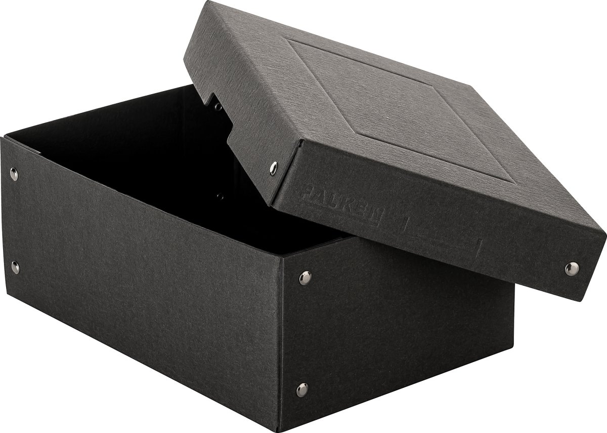 Exacompta Pure Box, A5, H100mm, sort