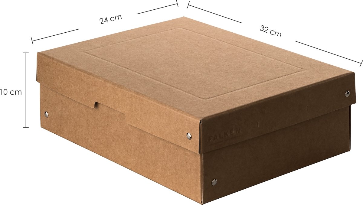 Exacompta Pure Box, A4, H100mm, nature
