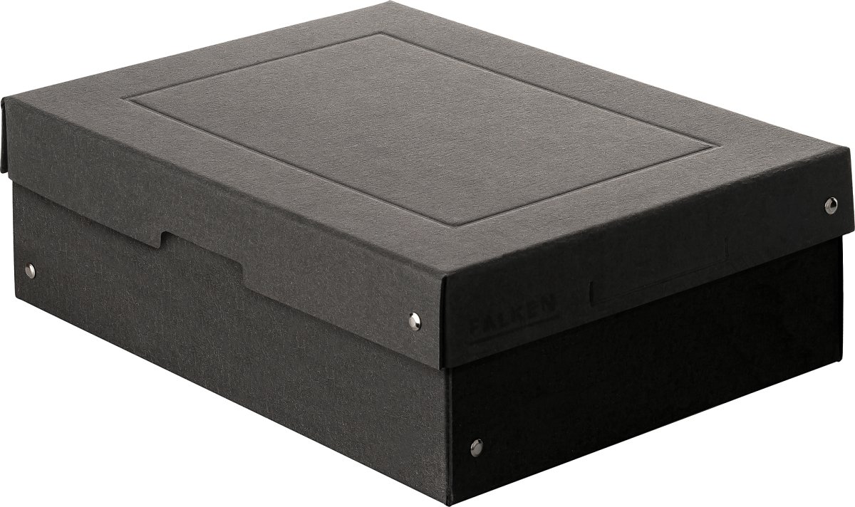 Exacompta Pure Box, A4, H100mm, sort