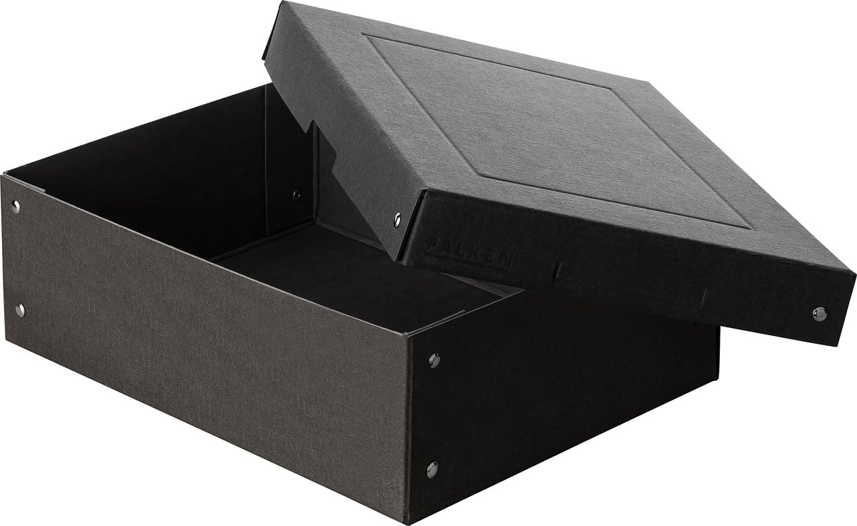 Exacompta Pure Box, A4, H100mm, sort