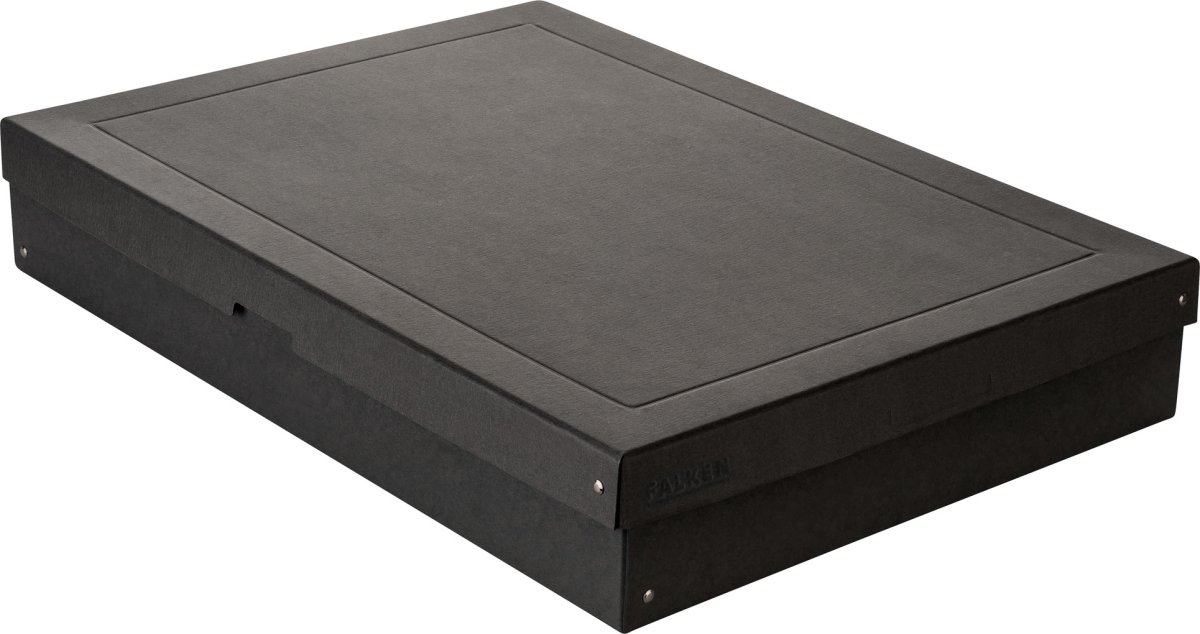 Exacompta Pure Box, A2, H100mm, sort