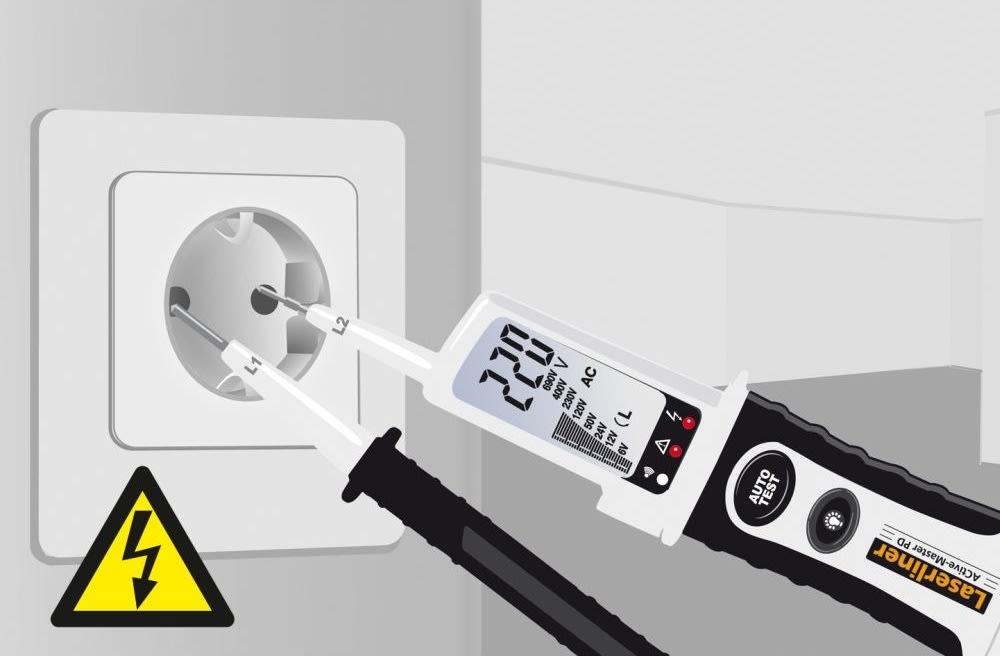 Laserliner AC-tiveMaster Digital spændingstester