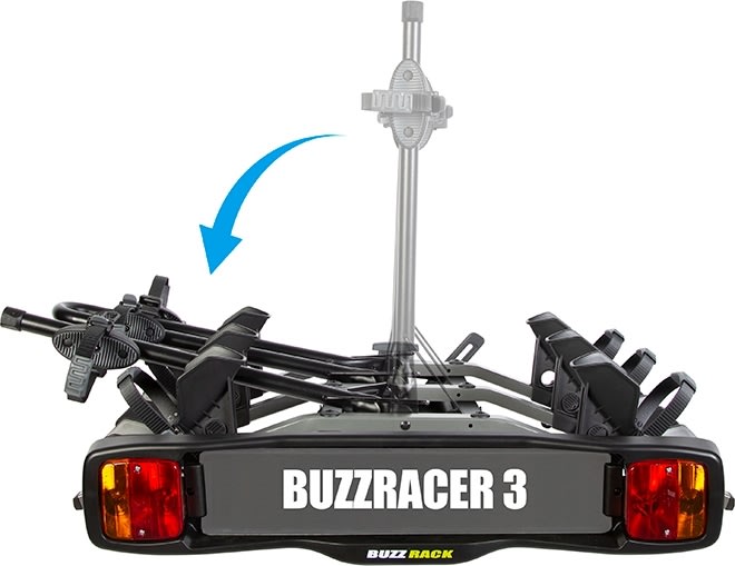 Buzzrack cykelholder buzzracer-3, til 3 cykler