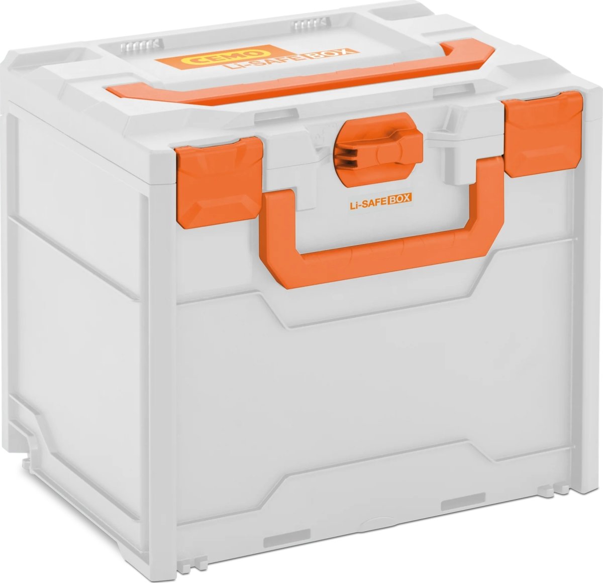 Batteri transportkasse brandsikker, 40x30x34 cm.