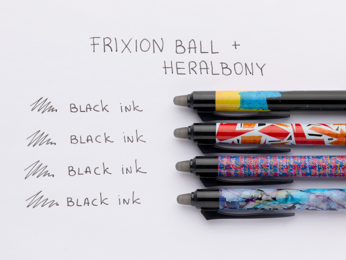 Pilot FriXion Ball+ Heralbony | M | Sort | British
