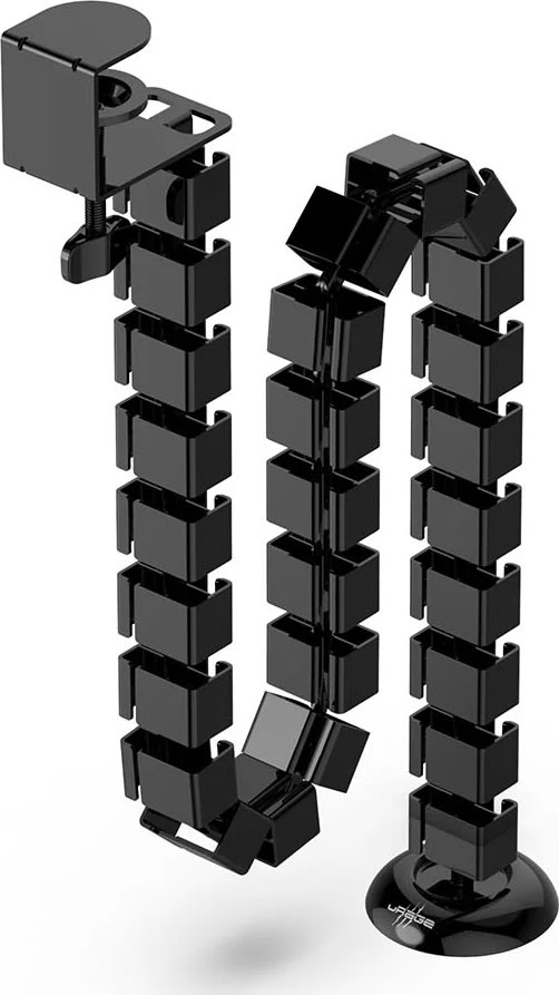 URAGE Kabelkæde Spine Fleksibel Sort 130cm